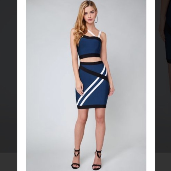 SALE!!! NWT Bebe SET ⭐️ Crop Top and Matching Skirt XX-SEXY! - Picture 3 of 8